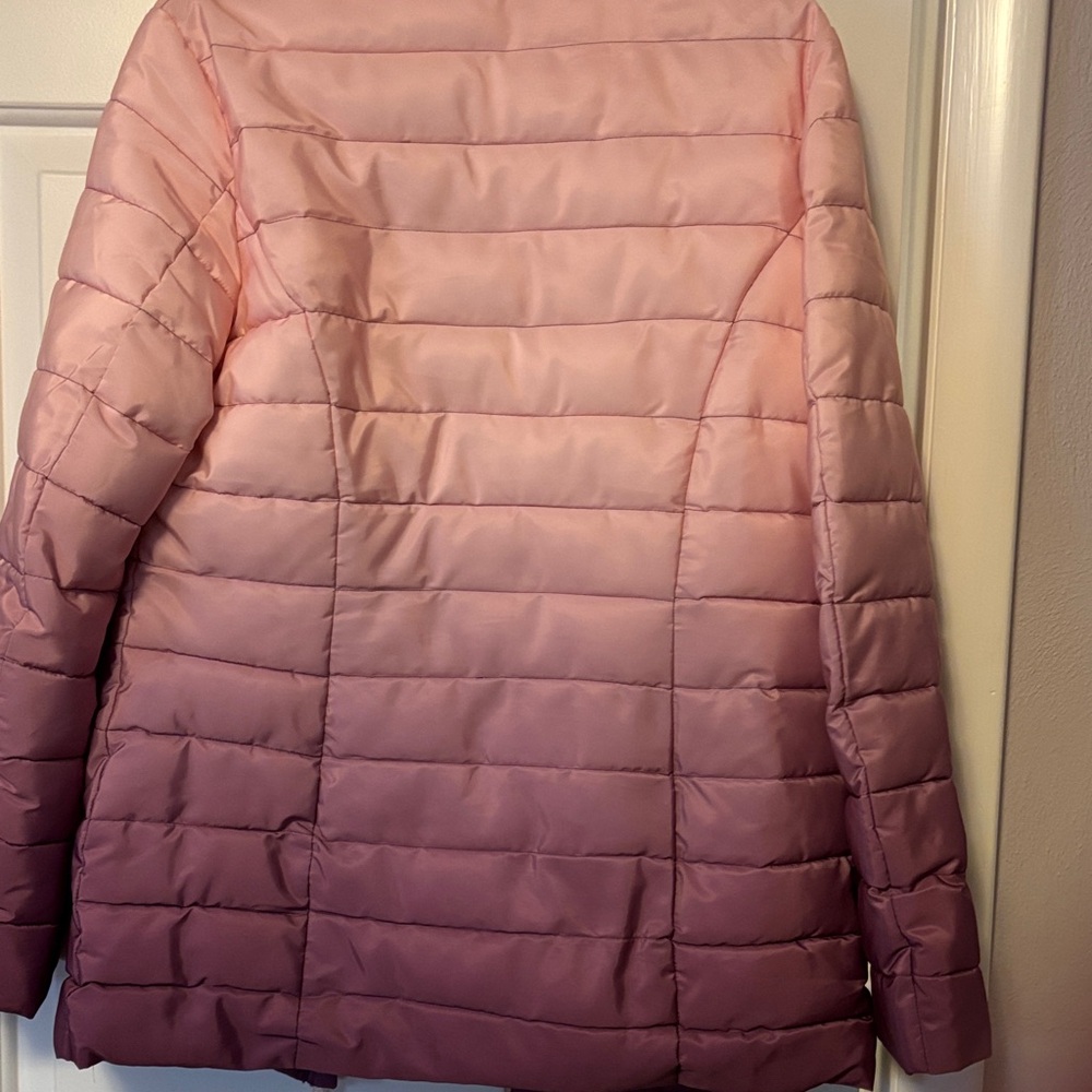Venus Gradient Pink Puffer Jacket - image 4